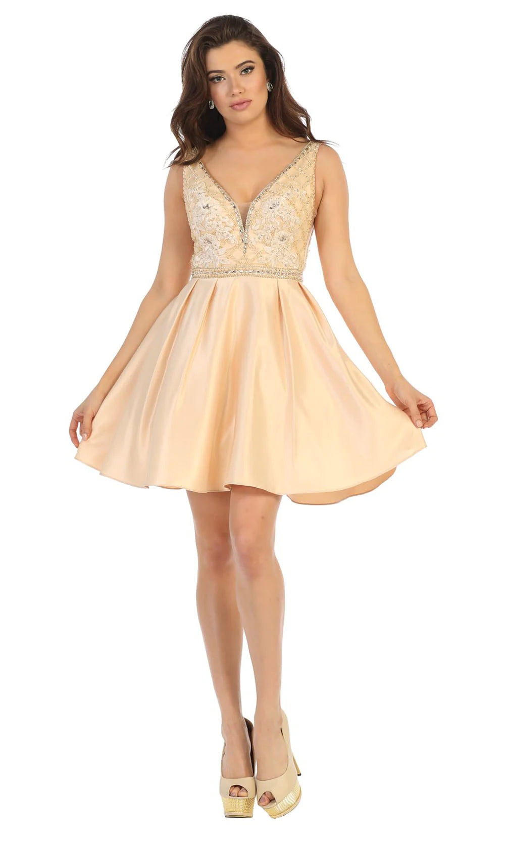 sachin and babi light blue dress M 1645 by Sara's Fashion Store