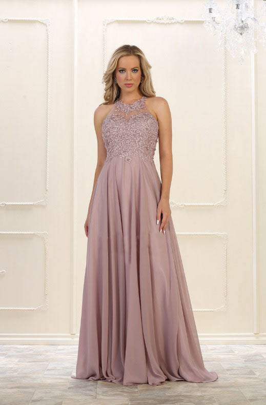Beautiful long Wedding Maxi for Prom and Grad